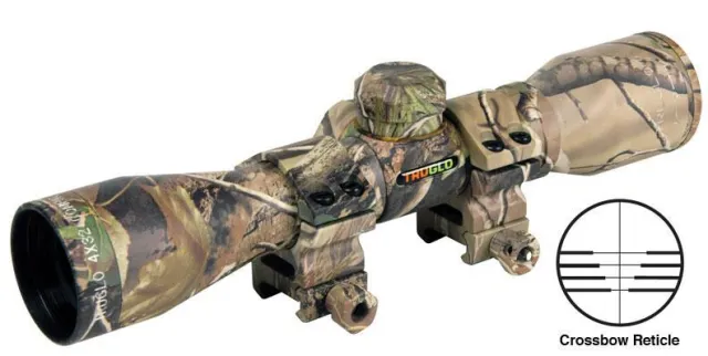 TRU Ball 4x32 Compact Crossbow Scope Camo Multi-Coated Optic - View 2