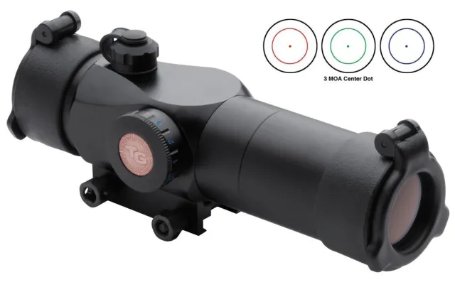 TruGlo Triton 30mm Illuminated 3-Color 3 MOA Dot Tactical Red Dot Sight - View 2