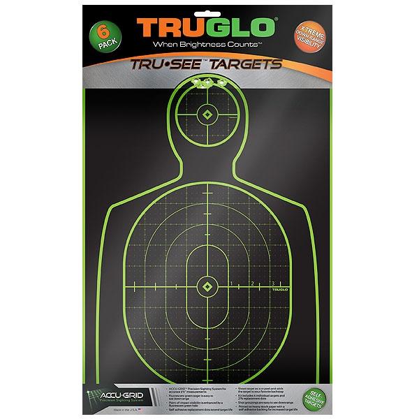 TruGlo TruSee 12"x12" 100yds Handgun Target ( - View 2