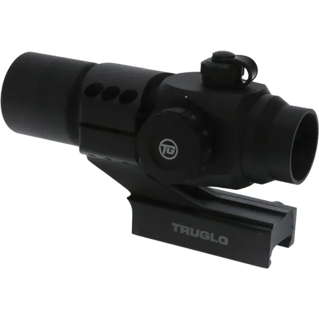 Truglo Triton Tactical Red Dot 30mm 5MOA Circle Dot Reticle Black - View 2