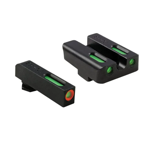 TruGlo TFX Pro Glock Low Set Green Rear Orange Front Sight - View 2
