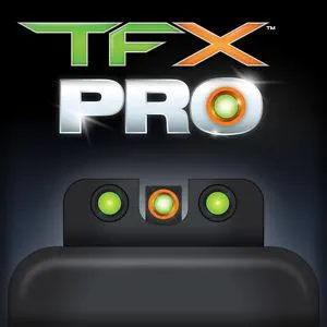TruGlo TG13WA2PC TFX Pro Night Sights Black Tritium Fiber Optic Walther PPS - View 2