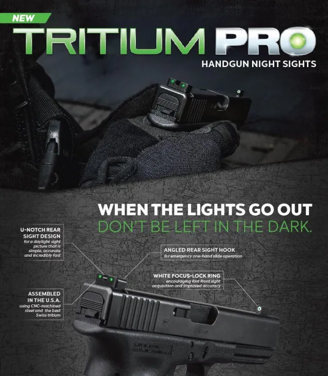 TruGlo Tritium Pro Night Sight Set for Kahr MK/TP Pistols - View 2