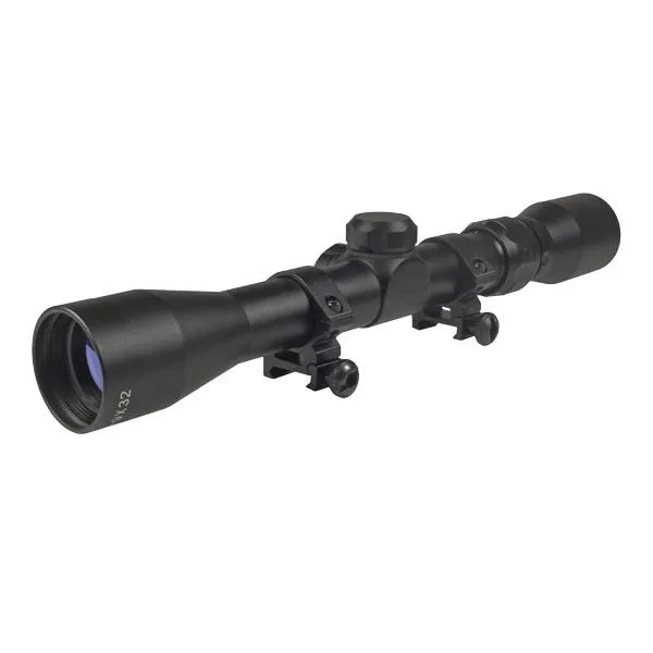 TruGlo Buckline 3-9x32 32MM BDC Reticle 1/4MOA w/ Weaver Rings - View 2
