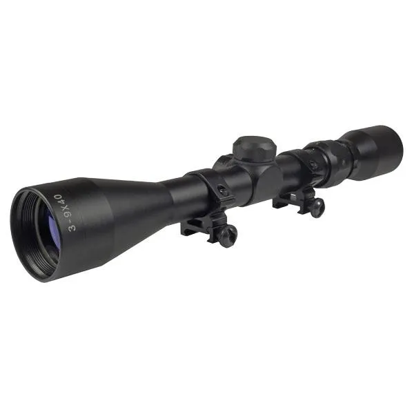 TruGlo TG85394XB Buckline 3-9x40mm BDC Scope Matte Black with Rings - View 2
