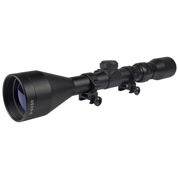 TruGlo Buckline Rifle Scope Black 3-9x50 BDC Retic - View 2