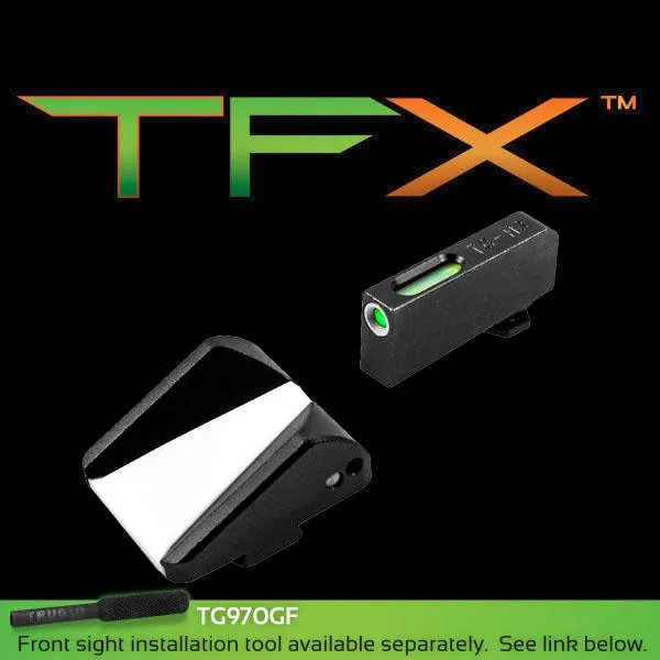 TruGlo TG13GLFST TFX Tritium Fiber Optic Sights for Glock - View 2