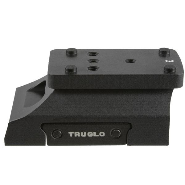GSM Outdoors Universal Micro Red Dot Sight Riser Black Anodized - View 2
