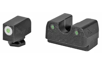 Rival Arms RA1B231G Green Tritium Night Sights for Glock 17/19/22 - View 2