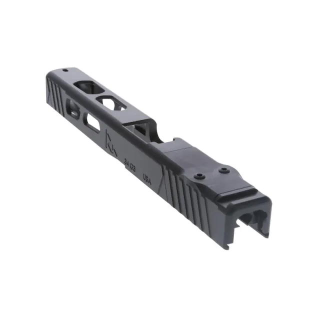Rival Arms RA10G705A Precision Slide Black QPQ 17-4 Stainless Glock 34 Gen 3 - View 2
