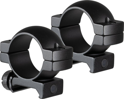 TruGlo TG8960B1 Medium 1 In Matte Black Scope Rings Weaver/Picatinny Mount - View 2