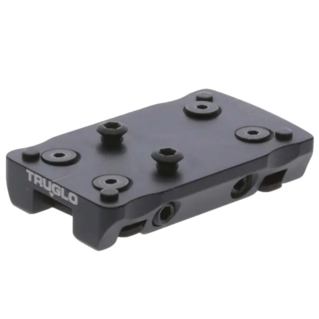 TRU Ball Dot Optic Mount Shotgun Rib Universal 4-Post Black - View 2