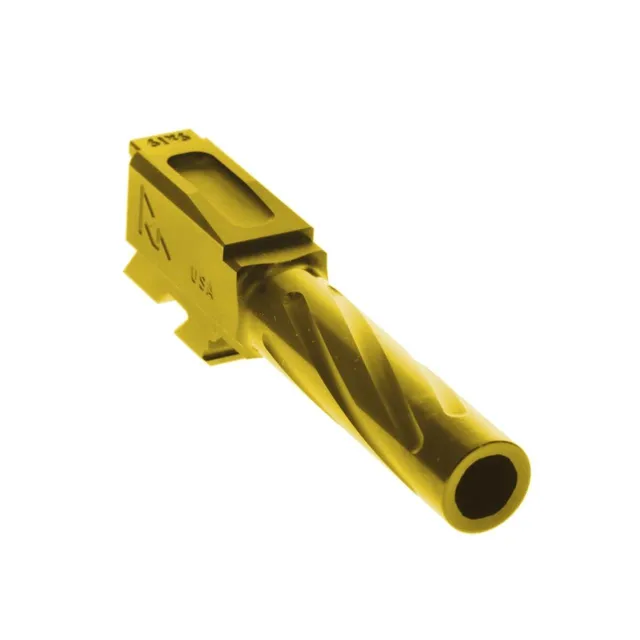 Rival Arms RA20P301E Precision Drop-In Barrel 9mm Luger 3.90" Gold PVD F... - View 2