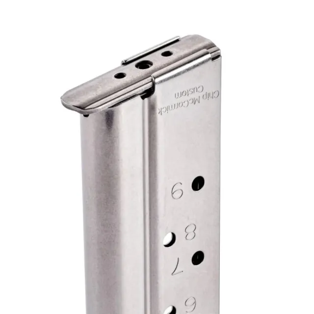 Chip McCormick M-MG-9FS9 1911 9mm 9-Round Stainless Steel Magazine - View 2
