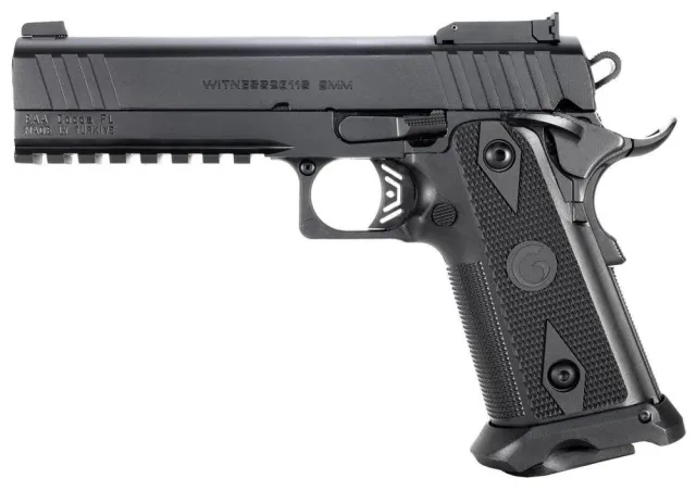 EAA Witness 2311 9MM 17+1/20+1 White-Dot Adjustable Sights Matte Black
