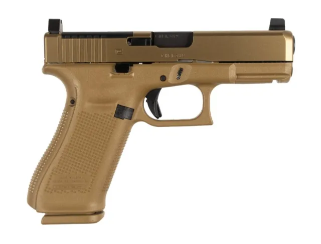 Glock 19X V MOS 9mm Luger 4.02 In (1) 17+1 & (2) 19+1 Coyote