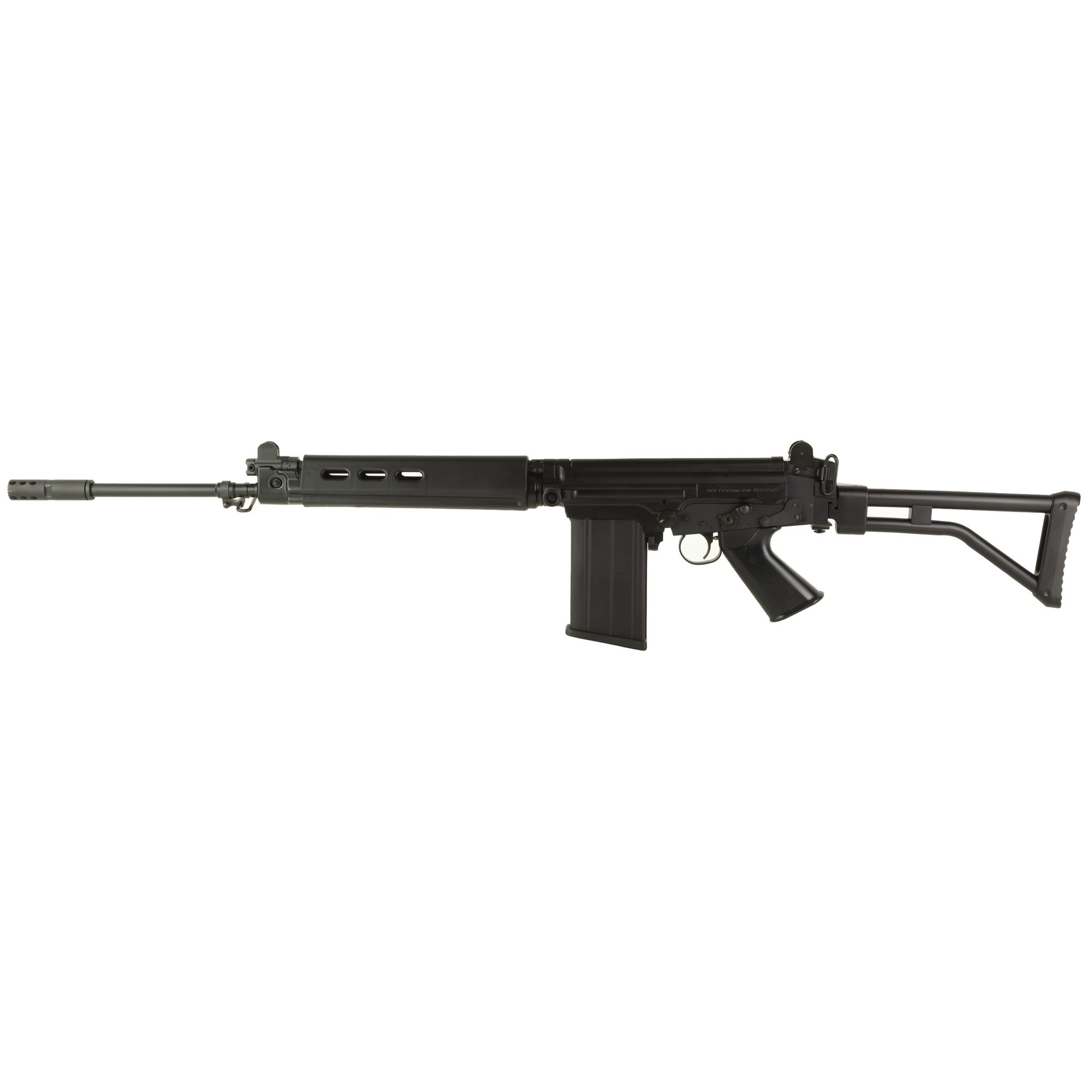 DS Arms SA58 Semi-automatic 762NATO 21" Black 20 Rounds Adjustable Sights