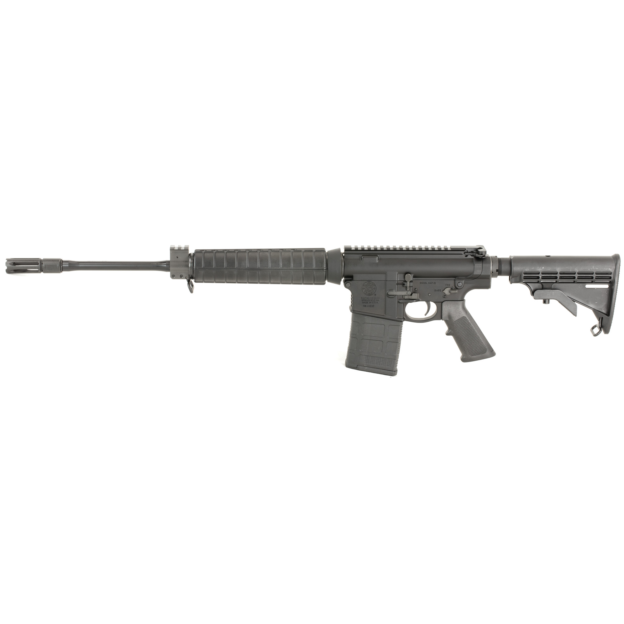 Smith & Wesson M&P 10 Semi-Auto Rifle 308 Win 18" Barrel 20Rnd - 311308 - Smith & Wesson - .308/7.62x51mm (.308 Winchester) for sale at Smoke Wagon Firearms