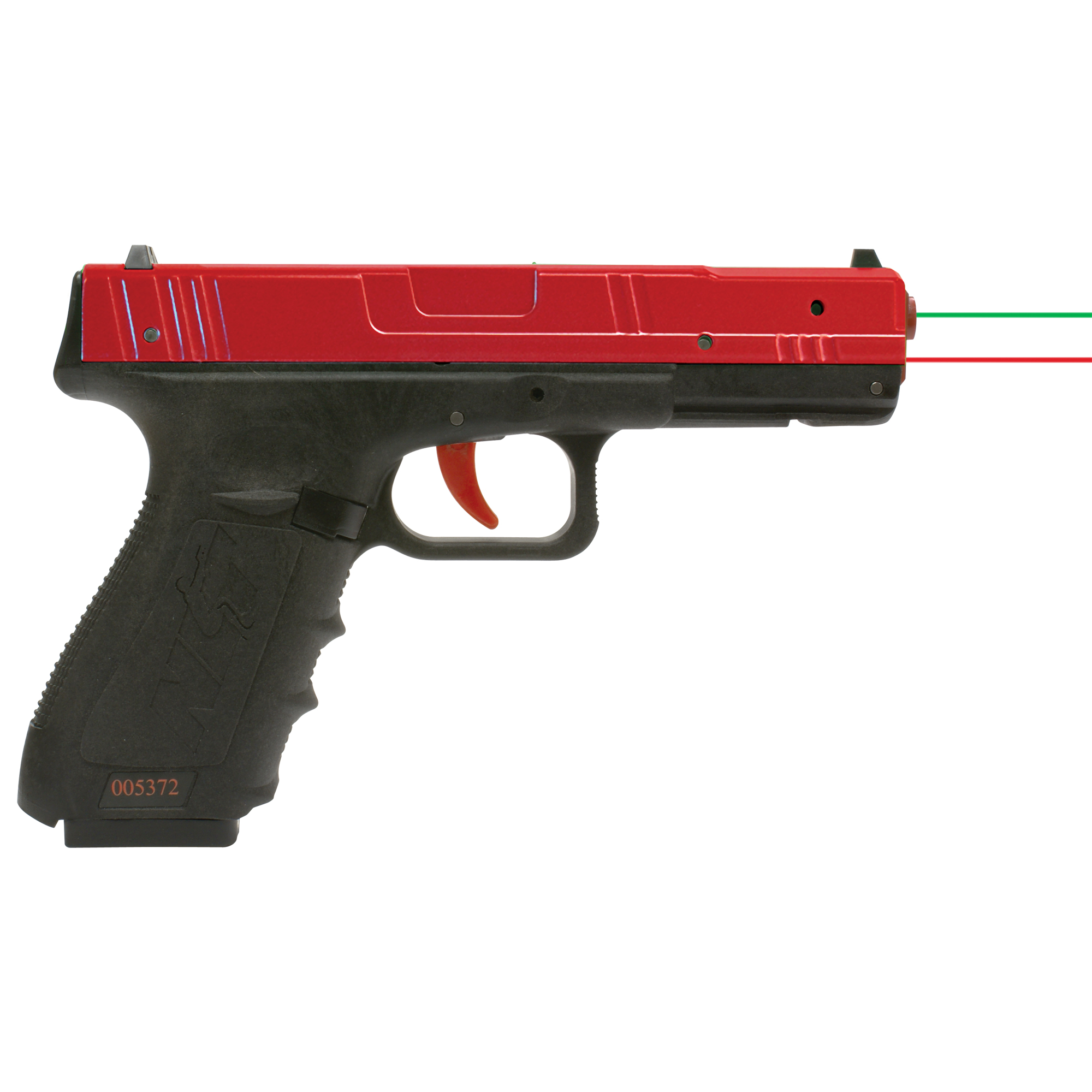 NextLevel Training Pro SIRT Pistol Red Metal Slide with Red Trigger