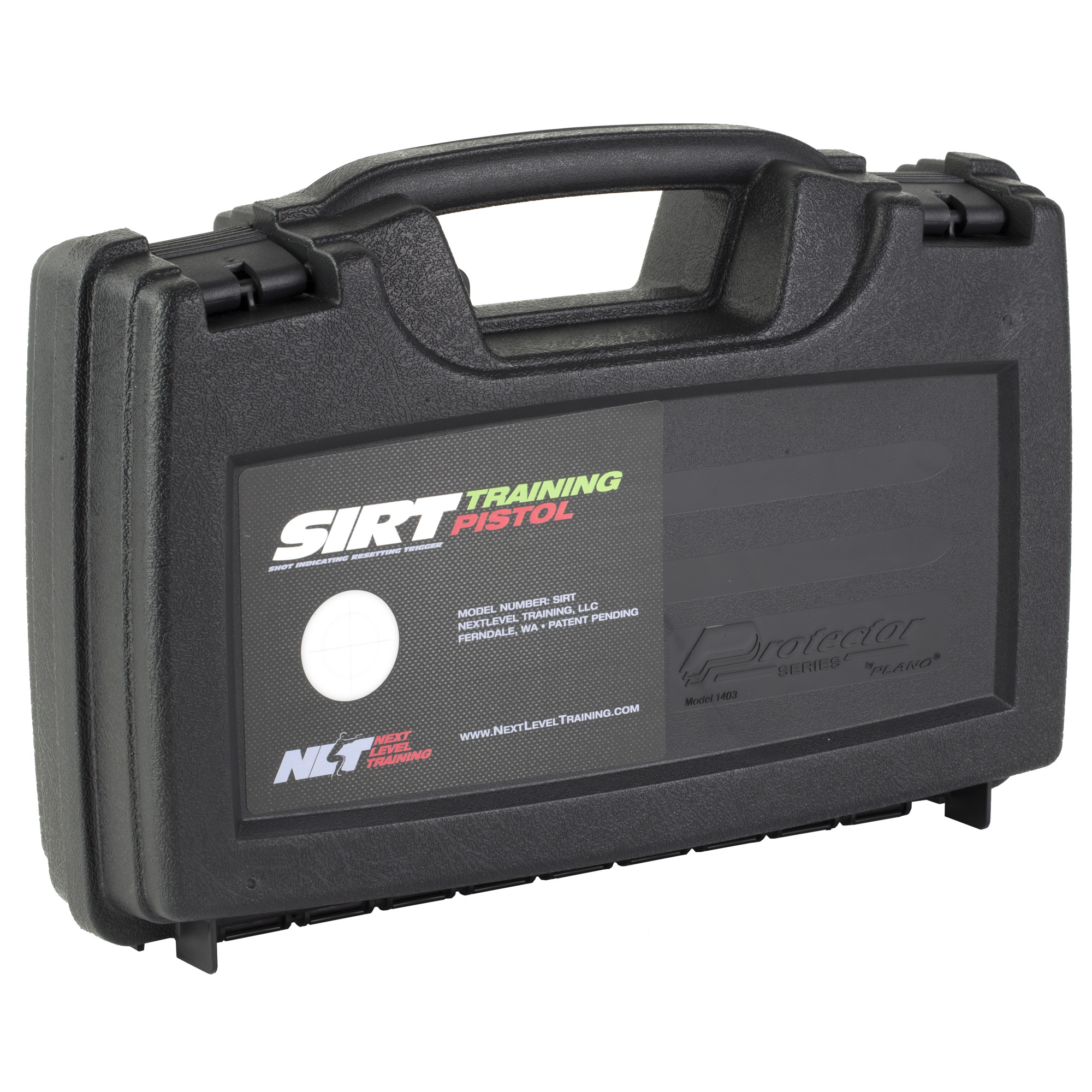 NextLevel Training Pistol Case Holds 1 NLT SIRT Training Pistol Plastic