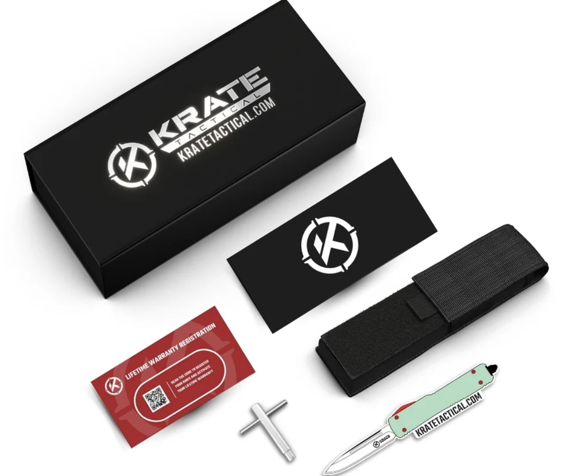 Krate Tactical Knives-Sandstorm OTF - View 2