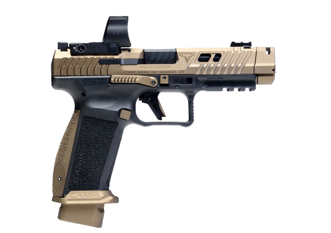 Canik TTI 9mm Bronze Cerakote 18+1 Semi-Auto Pistol 4.6" Barrel - CANIK - 9mm