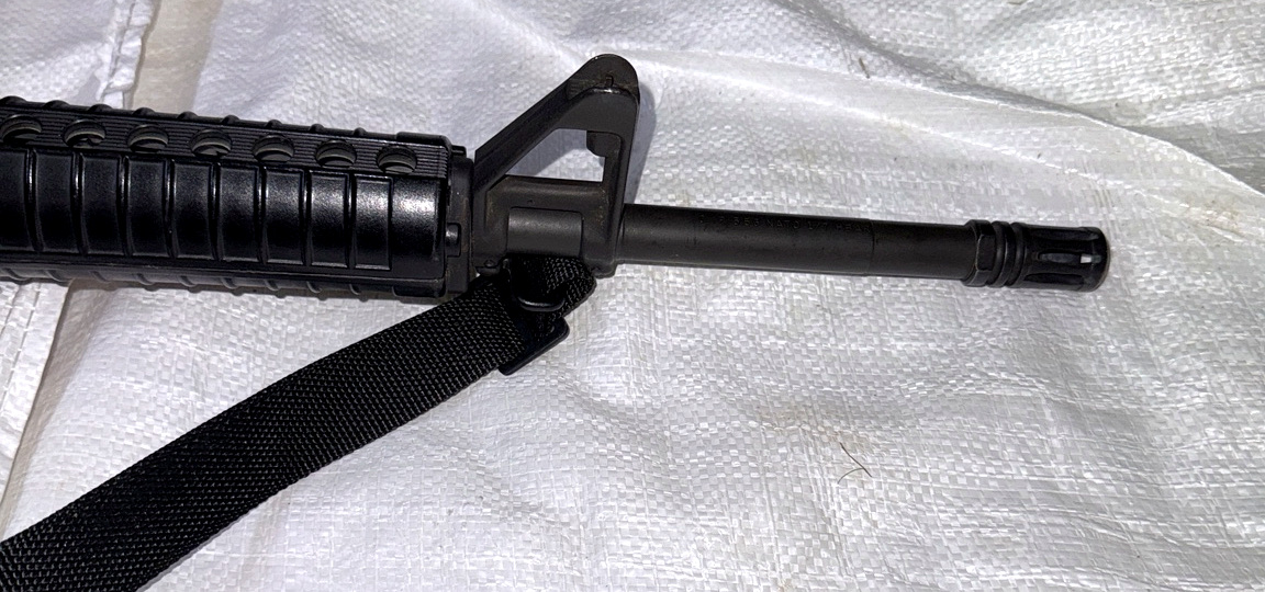 ROCK RIVER ARMS LAR-15 A2 WITH COLT 20″ HBAR BARREL - 5.56 NATO - USED - View 3