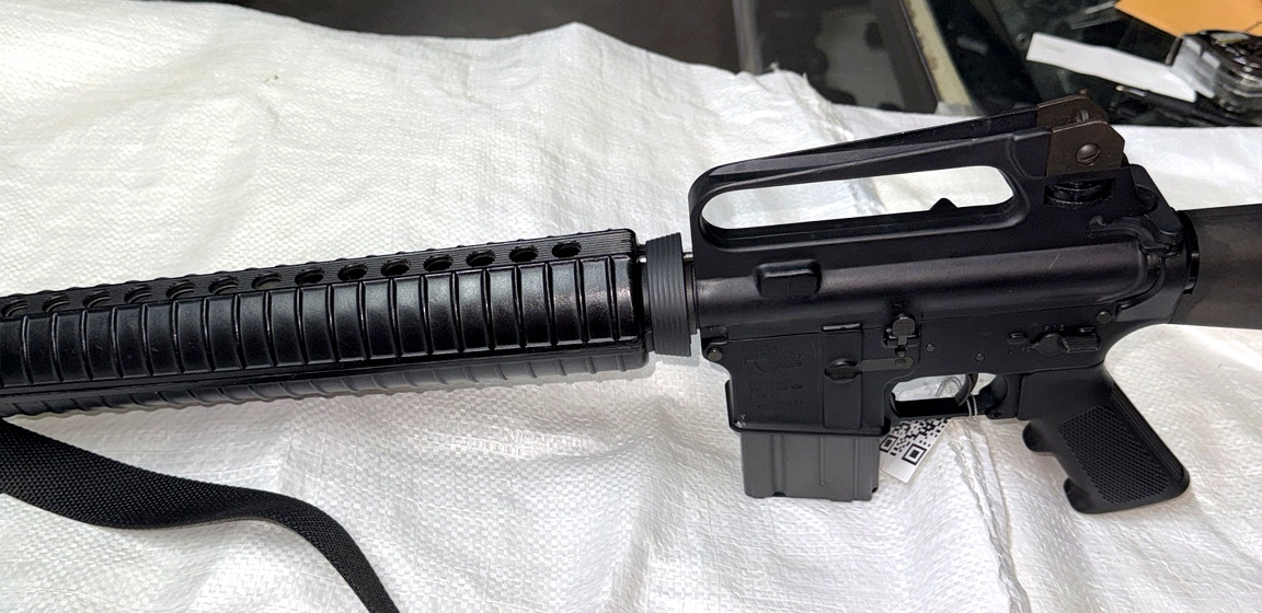 ROCK RIVER ARMS LAR-15 A2 WITH COLT 20″ HBAR BARREL - 5.56 NATO - USED - View 8