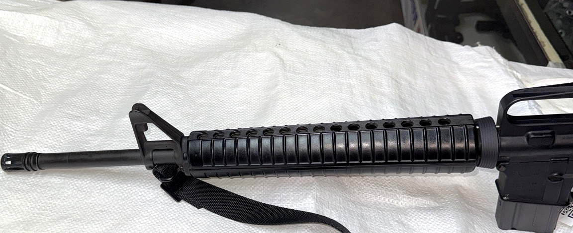 ROCK RIVER ARMS LAR-15 A2 WITH COLT 20″ HBAR BARREL - 5.56 NATO - USED - View 9