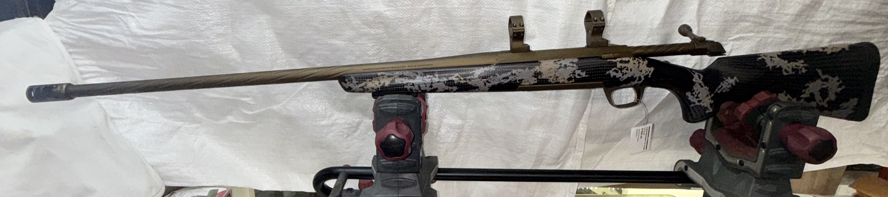 Used Browning X-Bolt Mountain Pro .28 Nosler 26" Burnt Bronze Carbon-Fiber Rifle - View 3