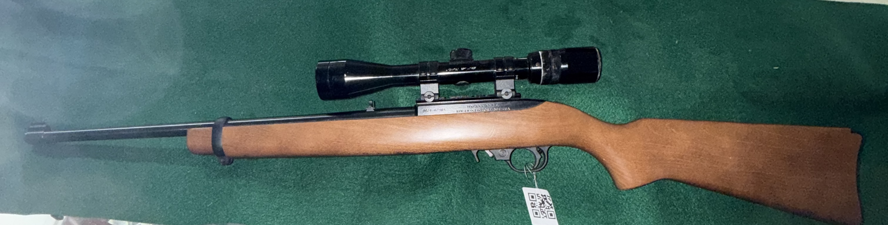 Pre-Owned Ruger 10/22 Carbine .22 LR Wood Stock with Bushnell Scope - View 2