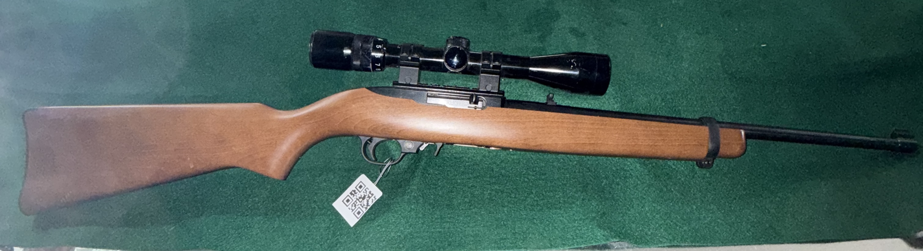 Pre-Owned Ruger 10/22 Carbine .22 LR Wood Stock with Bushnell Scope - View 3