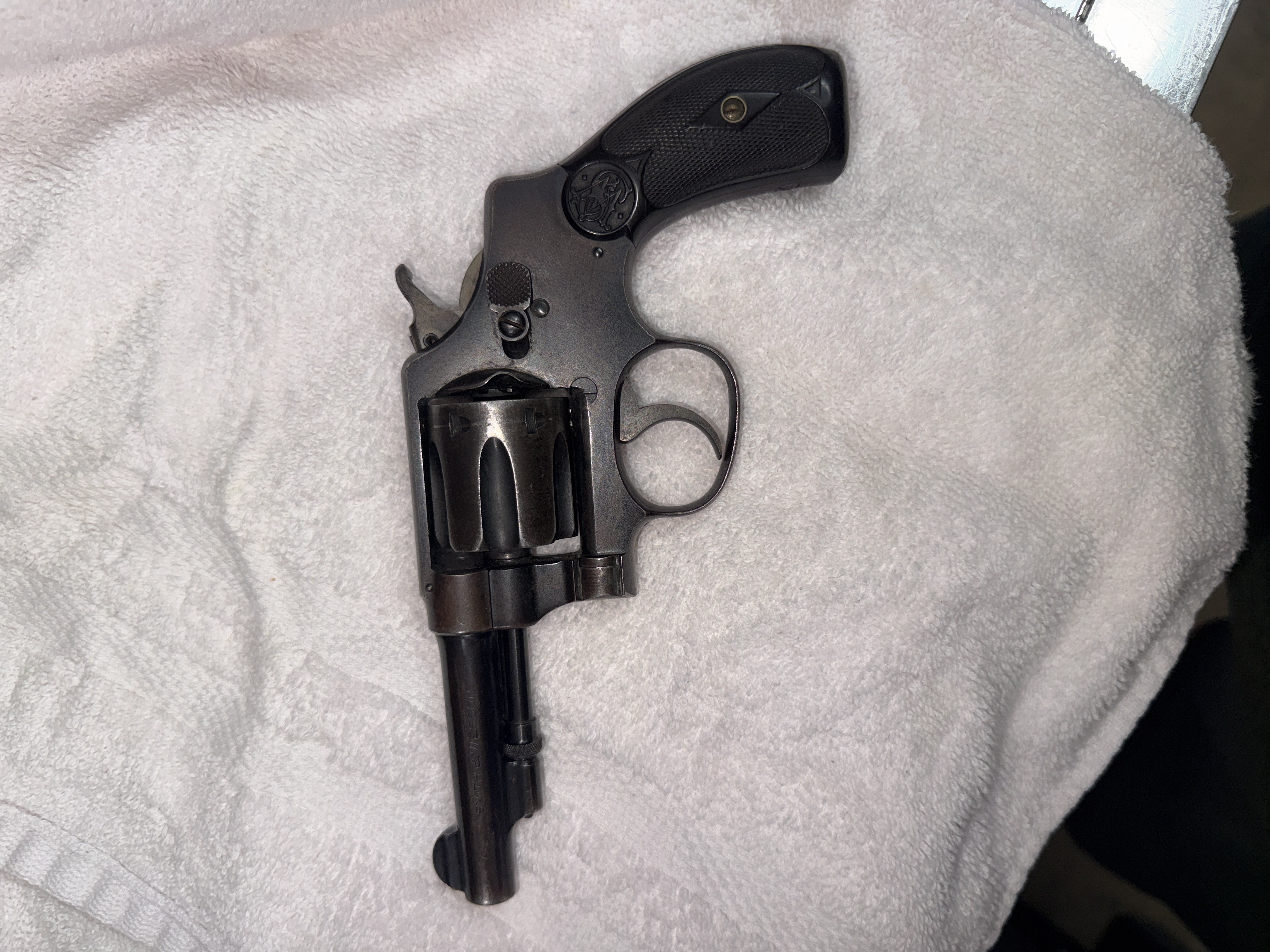 Pre-Owned Smith & Wesson .32 Hand Ejector Third Model .32 S&W Long 31/4" Revolver